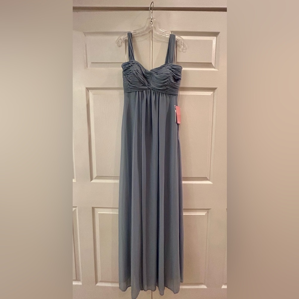 Birdy Grey Maria Style dress. Color is dusty blue, size M. NWT